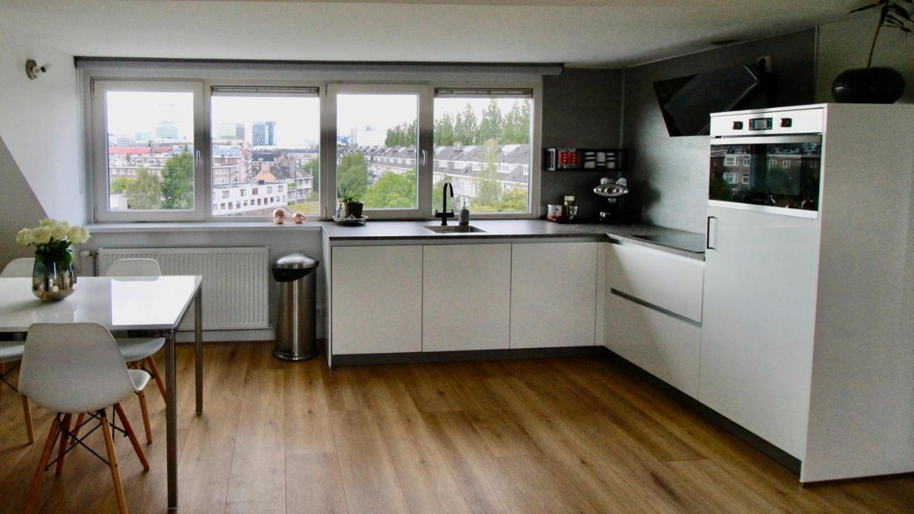 Apartmán Beautiful Penthouse Near Rai And Centre Amsterdam Exteriér fotografie